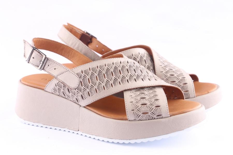 D.moro Shoes Women Leather P. Sandals For Summer: 1909 Bone (Wholesale)