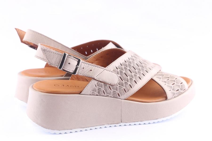 D.moro Shoes Women Leather P. Sandals For Summer: 1909 Bone (Wholesale)