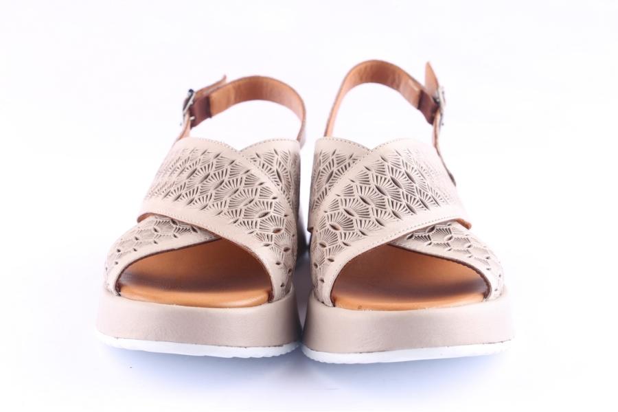 D.moro Shoes Women Leather P. Sandals For Summer: 1909 Bone (Wholesale)