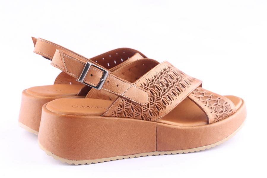 D.moro Shoes Women Leather P. Sandals For Summer: 1909 Tan (Wholesale)