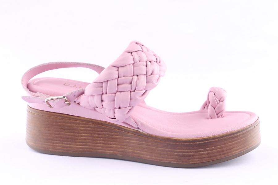 d.moro shoes Women Leather P. Sandals for Summer: A-NETA-52-Ö-TAŞ-40 Fuchsia (Wholesale)