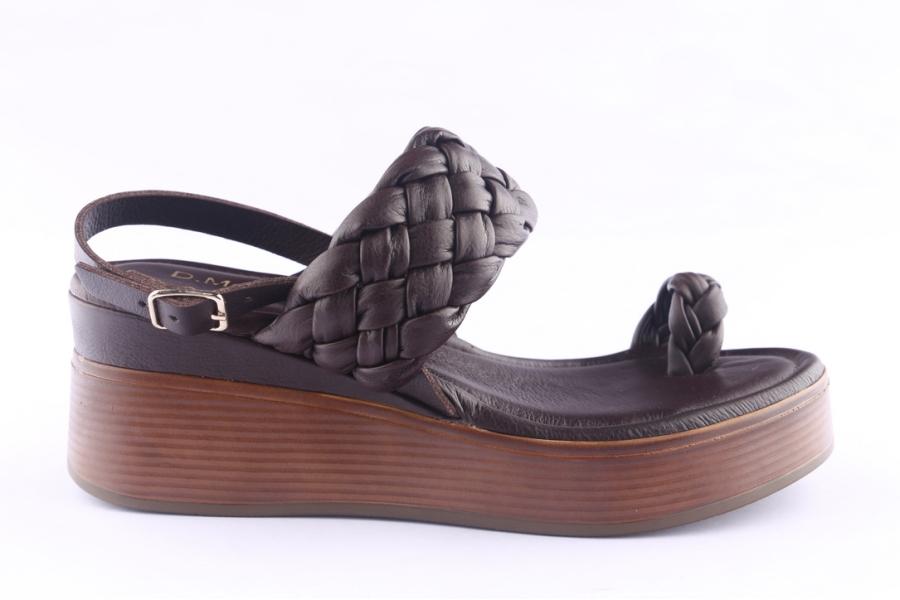 d.moro shoes Women Leather P. Sandals for Summer: ANETA-52-Ö-TAŞ-40 Black (Wholesale)