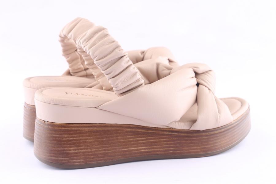 D.moro Shoes Women Leather P. Sandals For Summer: TAŞ-247 Beige (Wholesale)