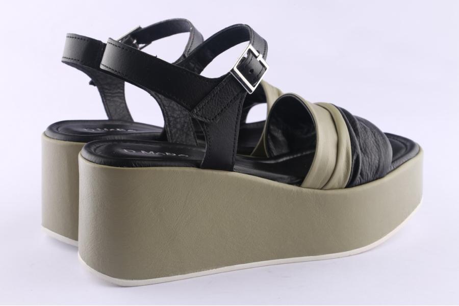 D.moro Shoes Women Leather P. Sandals For Summer: TAŞ-310 Black (Wholesale)