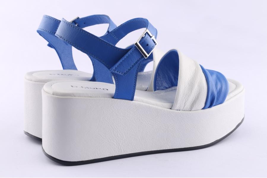 D.moro Shoes Women Leather P. Sandals For Summer: TAŞ-310 White (Wholesale)