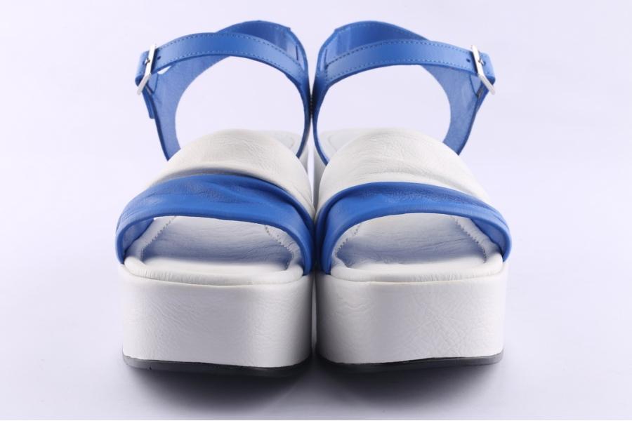 D.moro Shoes Women Leather P. Sandals For Summer: TAŞ-310 White (Wholesale)