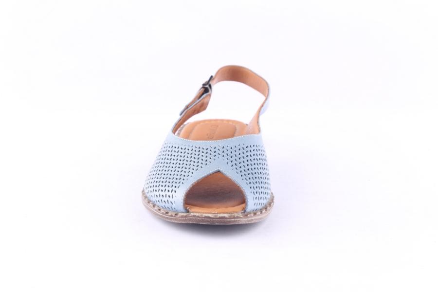 D.moro Shoes Women Leather Sandals For Summer: 0040 Jeans Blue (Wholesale)