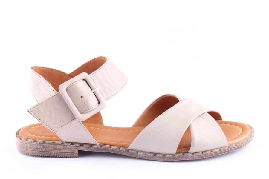 d.moro shoes Women Leather Sandals for Summer: 0041 Beige (Wholesale)
