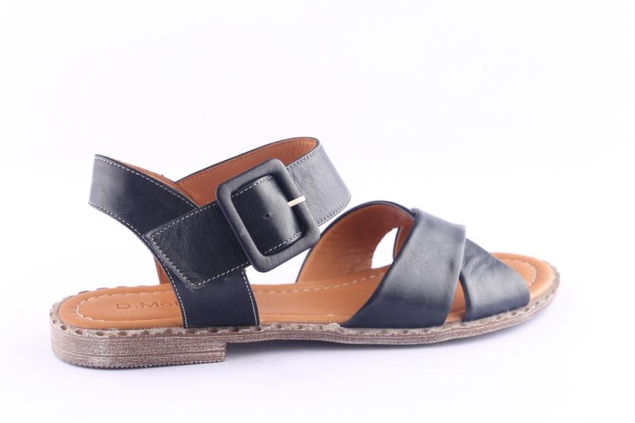 D.moro Shoes Women Leather Sandals For Summer: 0041 Navy Blue (Wholesale)