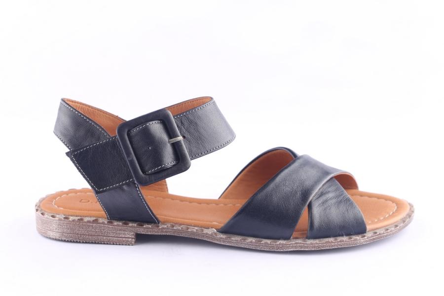 d.moro shoes Women Leather Sandals for Summer: 0041 Navy Blue (Wholesale)