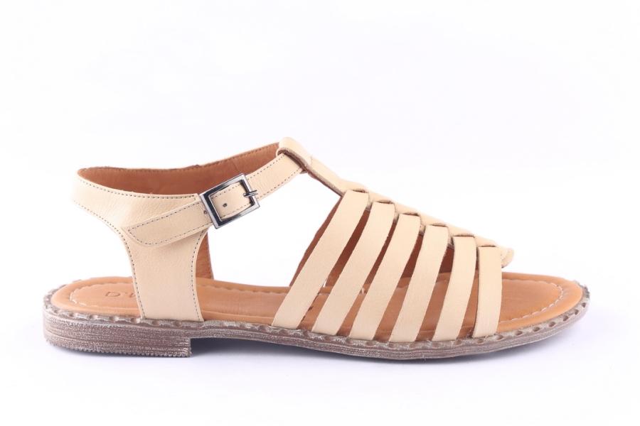 d.moro shoes Women Leather Sandals for Summer: 0043 Powder (Wholesale)