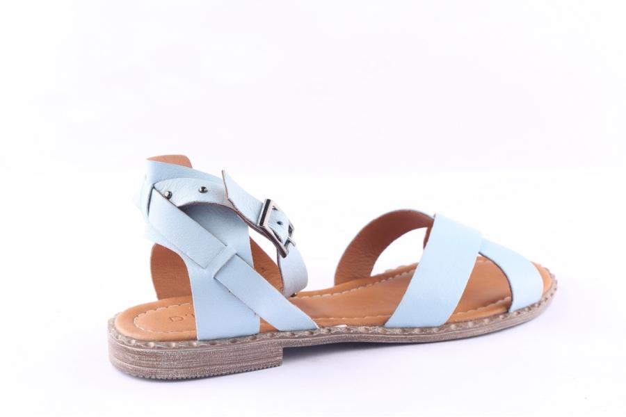 D.moro Shoes Women Leather Sandals For Summer: 0047 Baby Blue (Wholesale)