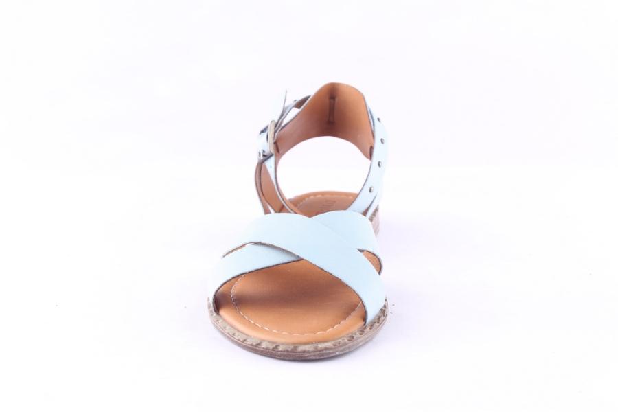 D.moro Shoes Women Leather Sandals For Summer: 0047 Baby Blue (Wholesale)