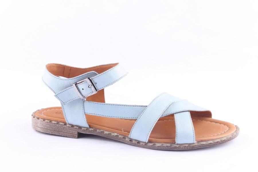 D.moro Shoes Women Leather Sandals For Summer: 0049 Baby Blue (Wholesale)
