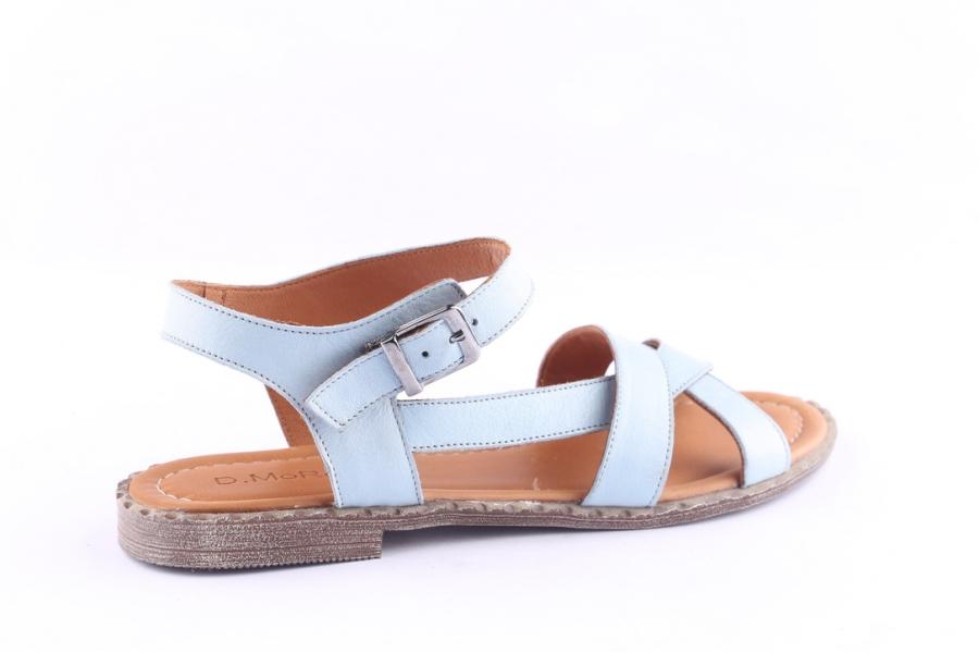 D.moro Shoes Women Leather Sandals For Summer: 0049 Baby Blue (Wholesale)