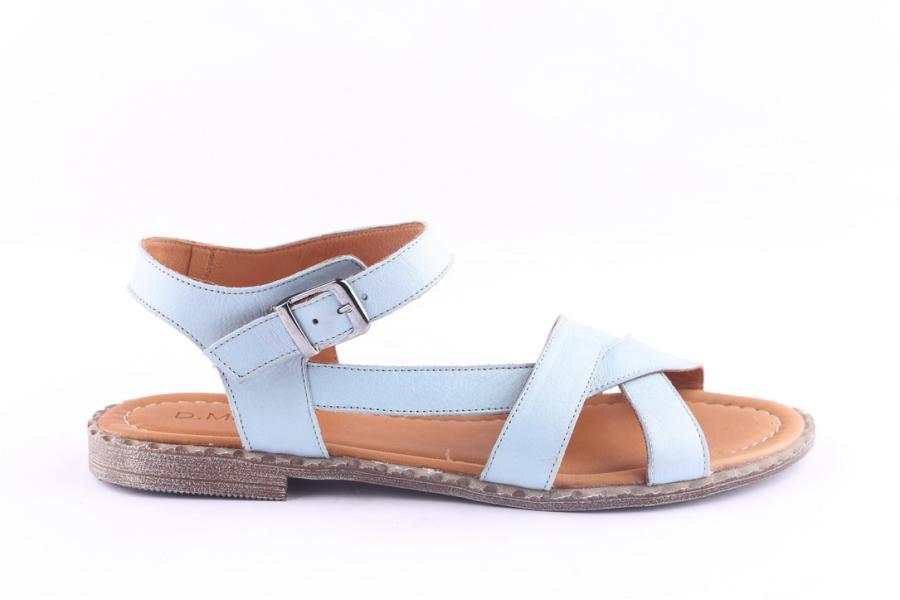 d.moro shoes Women Leather Sandals for Summer: 0049 Baby Blue (Wholesale)
