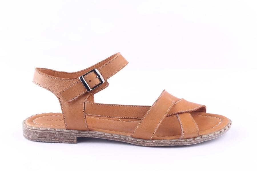 d.moro shoes Women Leather Sandals for Summer: 0049 Tan (Wholesale)