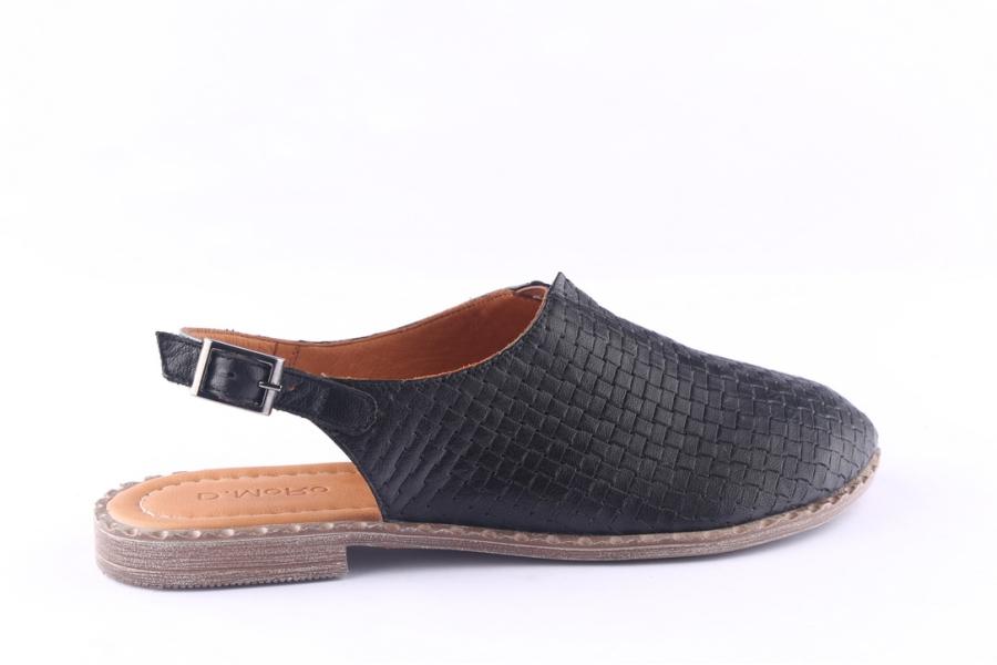 D.moro Shoes Women Leather Sandals For Summer: 0051 Black (Wholesale)