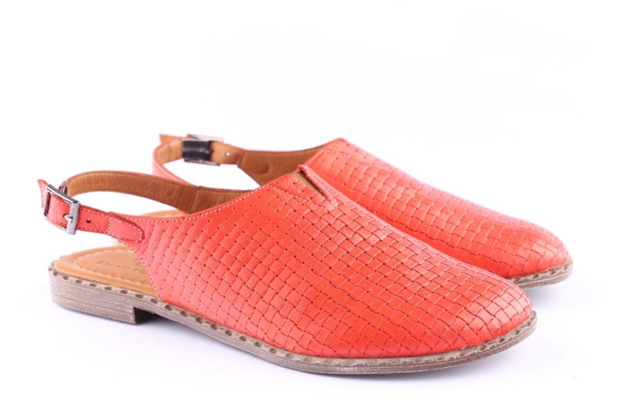 D.moro Shoes Women Leather Sandals For Summer: 0051 Red (Wholesale)