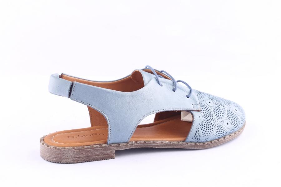 D.moro Shoes Women Leather Sandals For Summer: 0053 Jeans Blue (Wholesale)