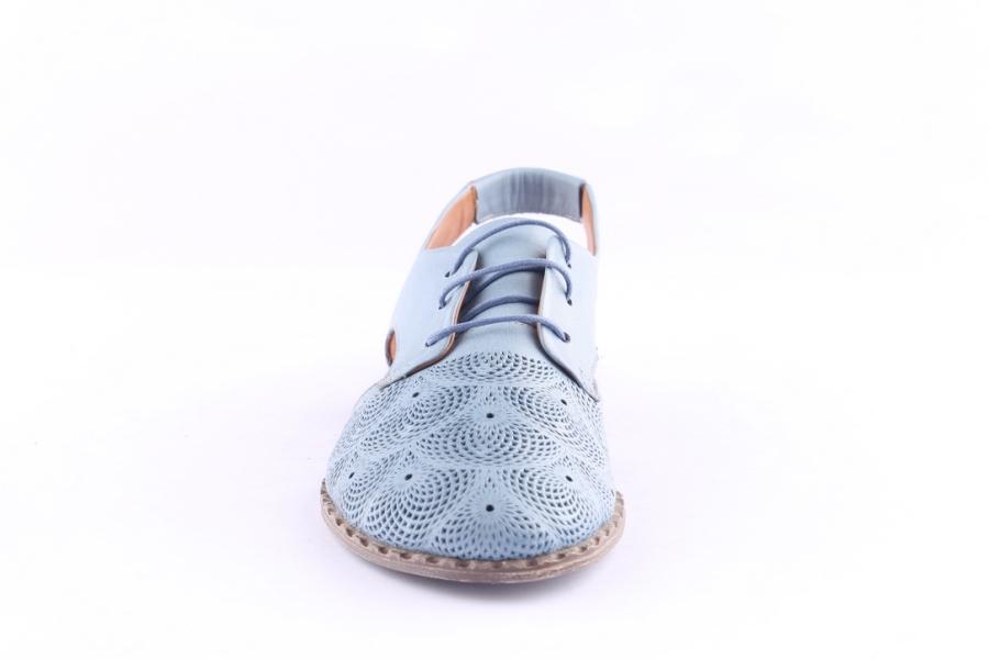 D.moro Shoes Women Leather Sandals For Summer: 0053 Jeans Blue (Wholesale)