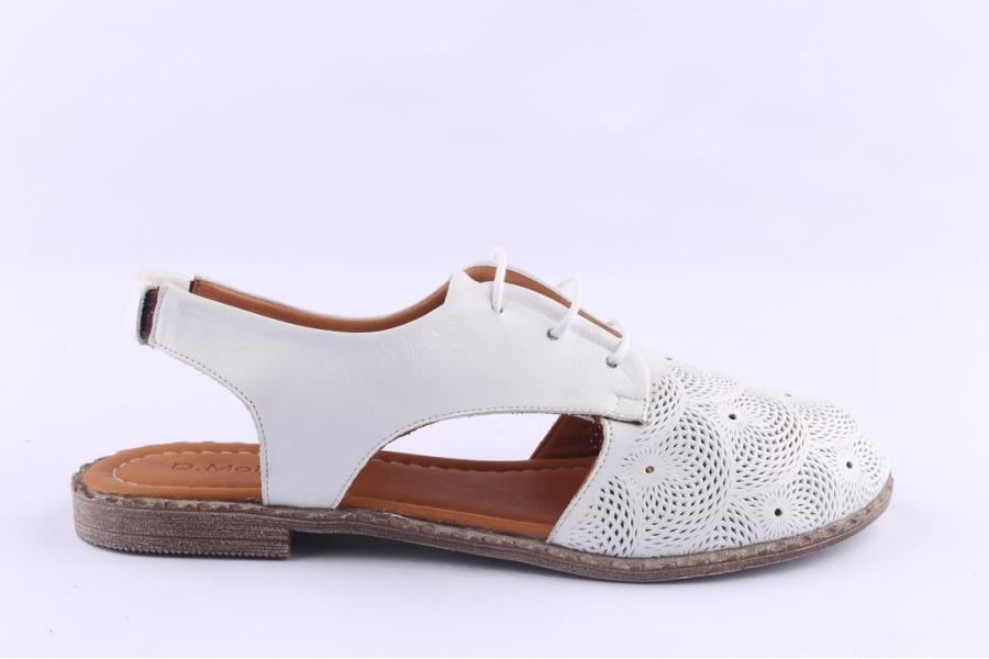 d.moro shoes Women Leather Sandals for Summer: 0053 White (Wholesale)