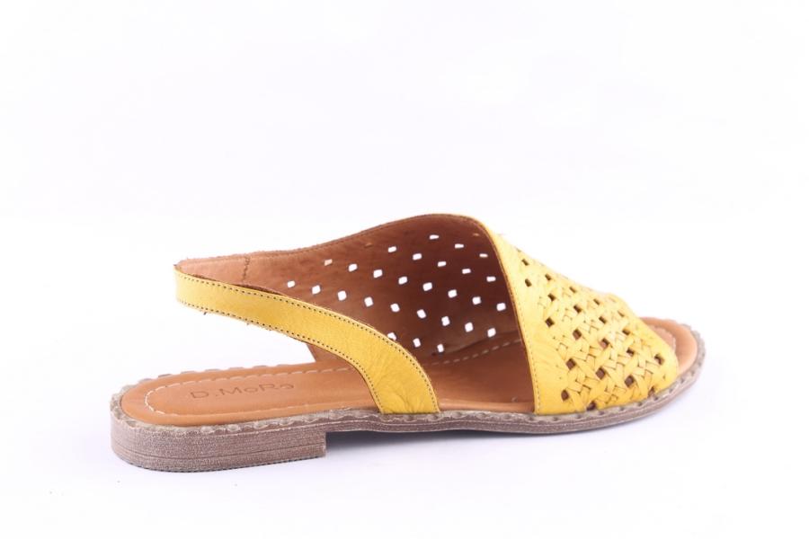 D.moro Shoes Women Leather Sandals For Summer: 0055 Yellow (Wholesale)