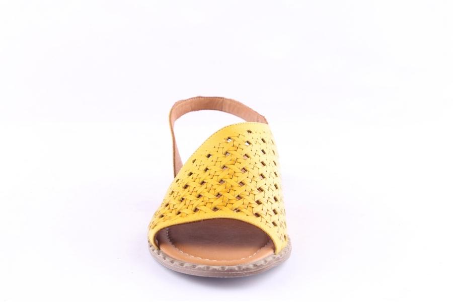 D.moro Shoes Women Leather Sandals For Summer: 0055 Yellow (Wholesale)