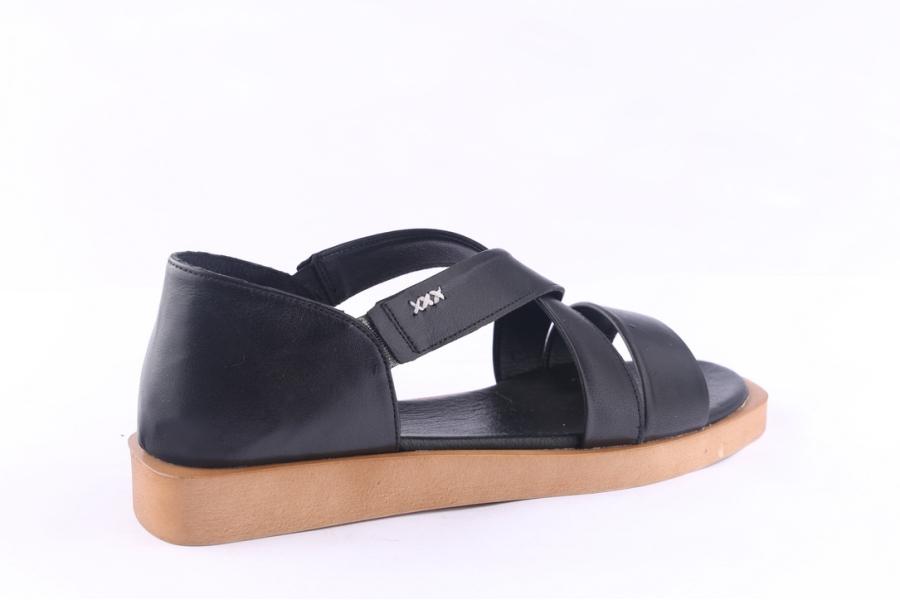D.moro Shoes Women Leather Sandals For Summer: 050 Black (Wholesale)