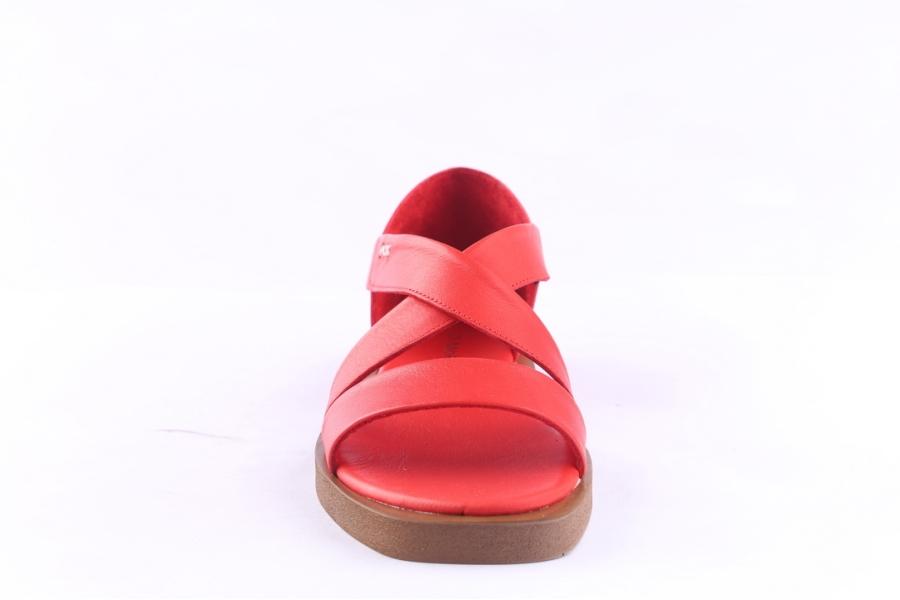 D.moro Shoes Women Leather Sandals For Summer: 050 Red (Wholesale)