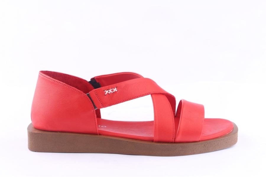 d.moro shoes Women Leather Sandals for Summer: 050 Red (Wholesale)