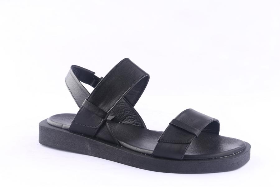 D.moro Shoes Women Leather Sandals For Summer: 051 Black (Wholesale)