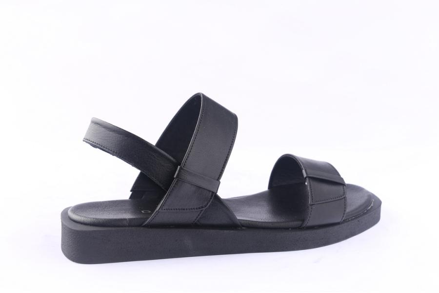 D.moro Shoes Women Leather Sandals For Summer: 051 Black (Wholesale)