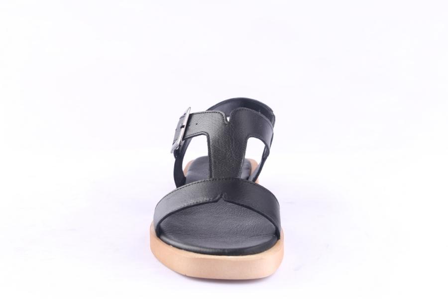 D.moro Shoes Women Leather Sandals For Summer: 052 Black (Wholesale)