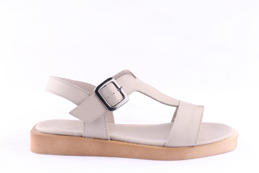d.moro shoes Women Leather Sandals for Summer: 052 Silver Grey (Wholesale)