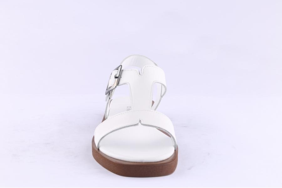 D.moro Shoes Women Leather Sandals For Summer: 052 White (Wholesale)