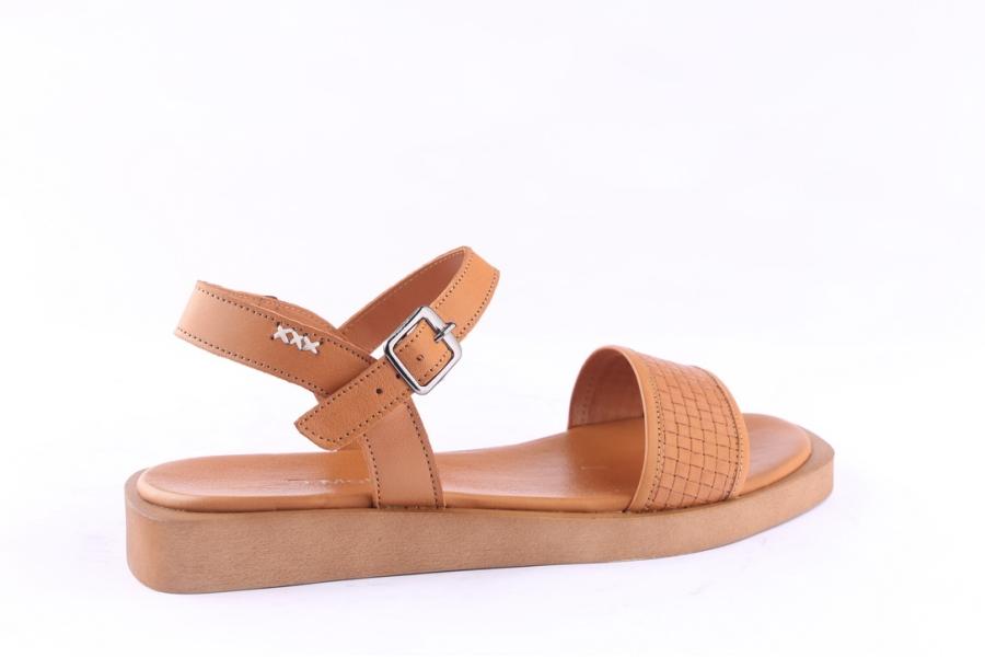 D.moro Shoes Women Leather Sandals For Summer: 053 Tan (Wholesale)