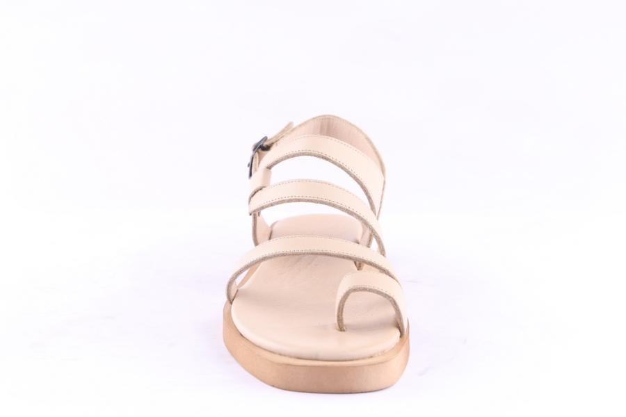 D.moro Shoes Women Leather Sandals For Summer: 054 Beige (Wholesale)
