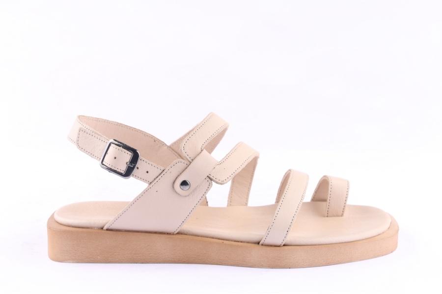 d.moro shoes Women Leather Sandals for Summer: 054 Beige (Wholesale)