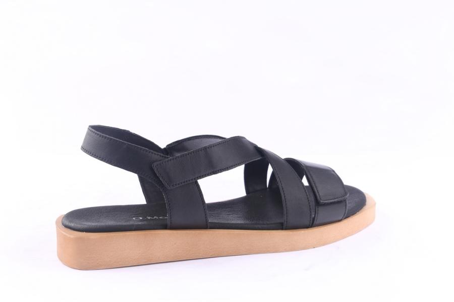 D.moro Shoes Women Leather Sandals For Summer: 056 Black (Wholesale)