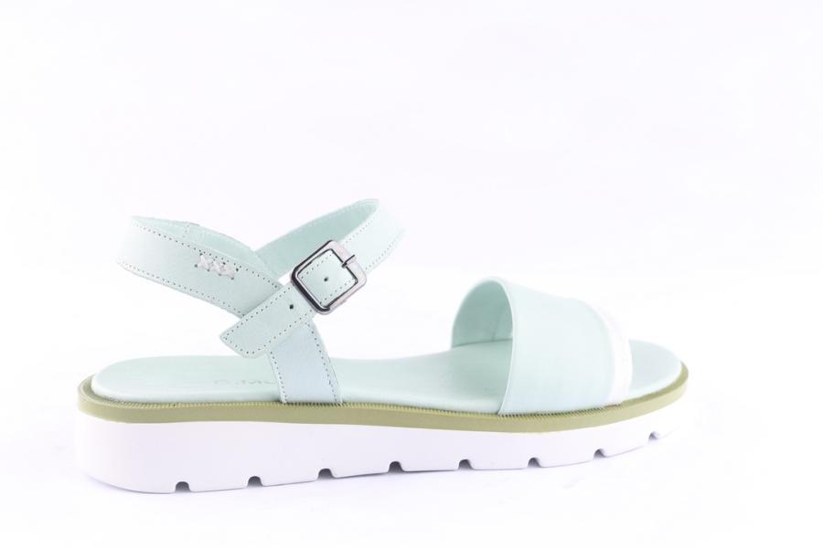 D.moro Shoes Women Leather Sandals For Summer: 057 Aqua Green (Wholesale)