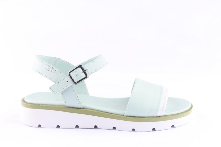 d.moro shoes Women Leather Sandals for Summer: 057 Aqua Green (Wholesale)