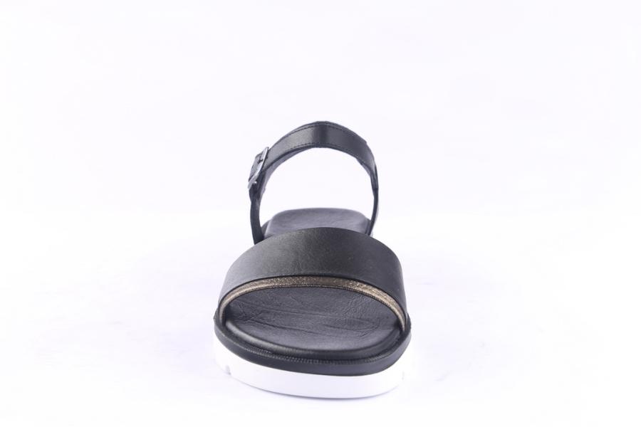 D.moro Shoes Women Leather Sandals For Summer: 057 Black (Wholesale)