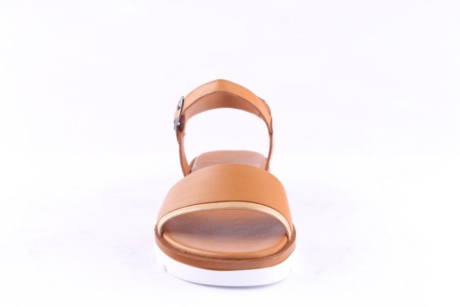 D.moro Shoes Women Leather Sandals For Summer: 057 Tan (Wholesale)