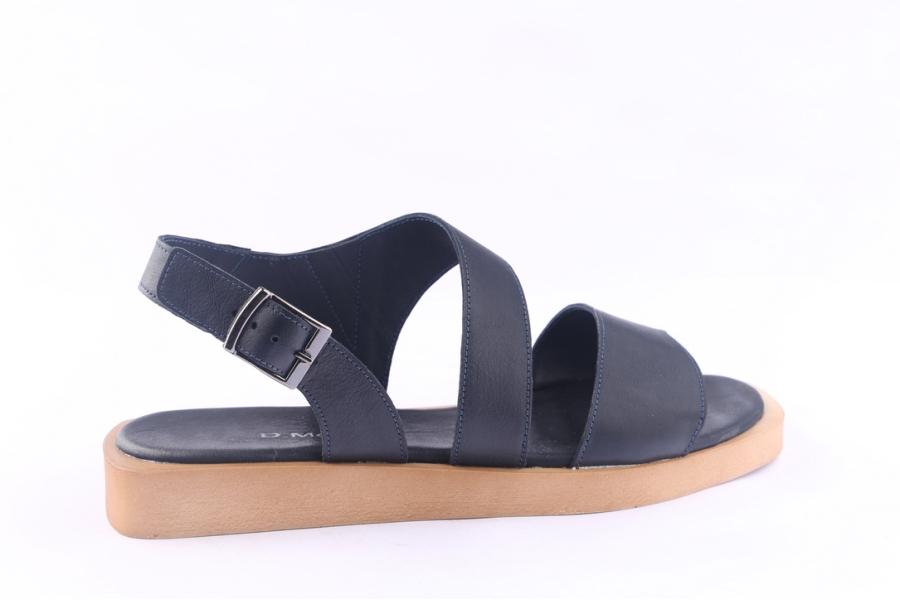 D.moro Shoes Women Leather Sandals For Summer: 058 Navy Blue (Wholesale)