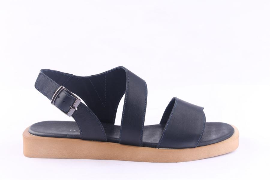 d.moro shoes Women Leather Sandals for Summer: 058 Navy Blue (Wholesale)