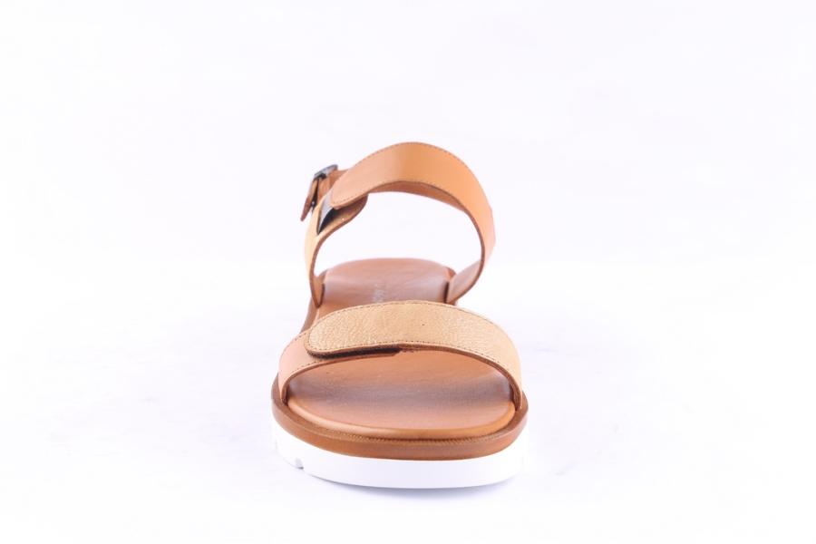 D.moro Shoes Women Leather Sandals For Summer: 059 Tan (Wholesale)