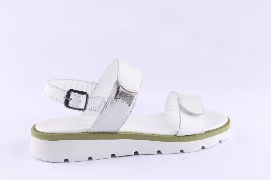 D.moro Shoes Women Leather Sandals For Summer: 059 White (Wholesale)