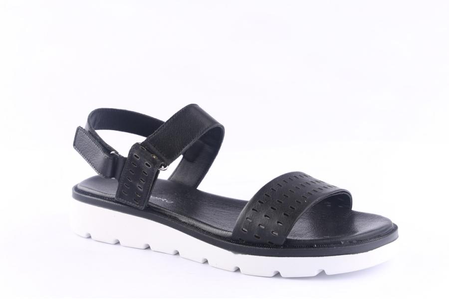 D.moro Shoes Women Leather Sandals For Summer: 060 Black (Wholesale)