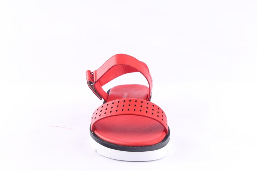 D.moro Shoes Women Leather Sandals For Summer: 060 Red (Wholesale)